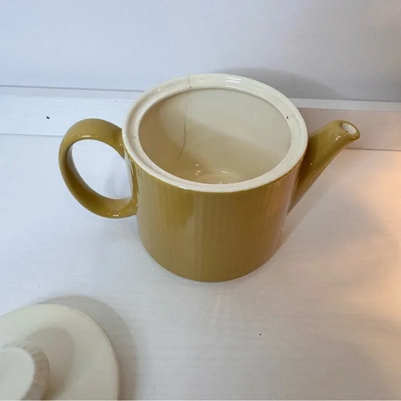 vintage Homer Laughlin Sheffield Serenade Teapot - Picture 4 of 5